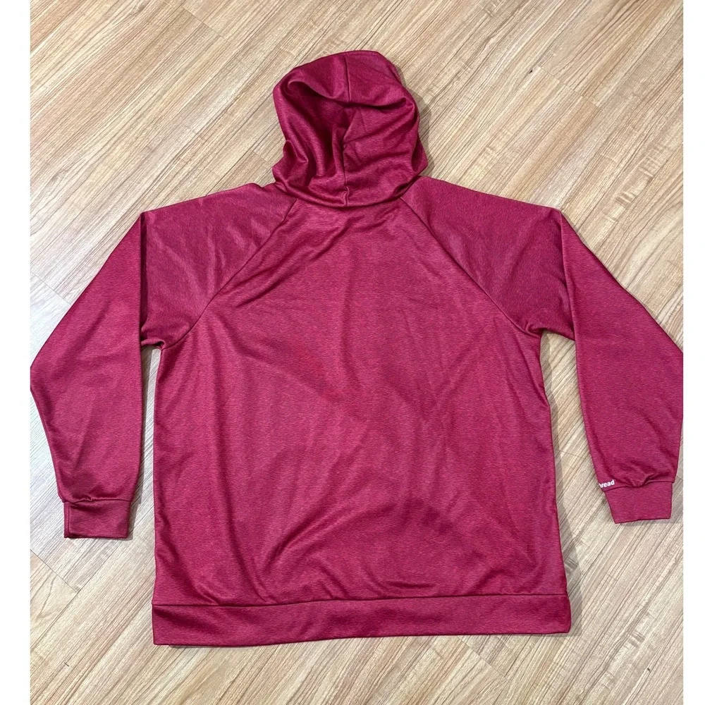 SAINT MARYS HUSKIES Maroon Pullover Hoodie Nova Scotia 3XL Fanthread Made in USA